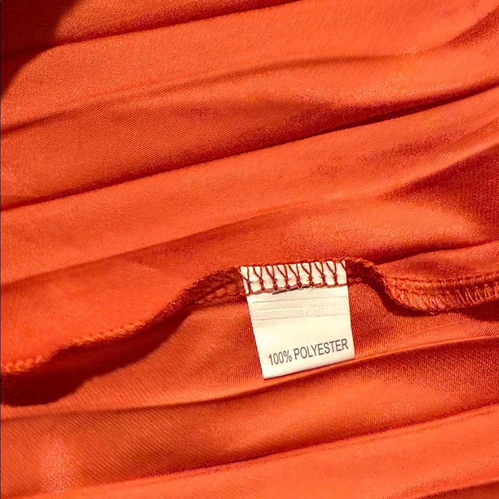 Amazon Orange Midi Dress - Picture 10 of 14